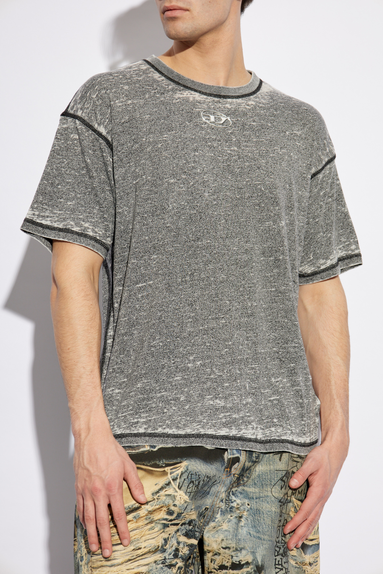 【送料&関税込】Diesel T-boxt-pak T-shirt Amazon.com: Diesel T-BOXT-PAK T-Shirt Grey : Automotive